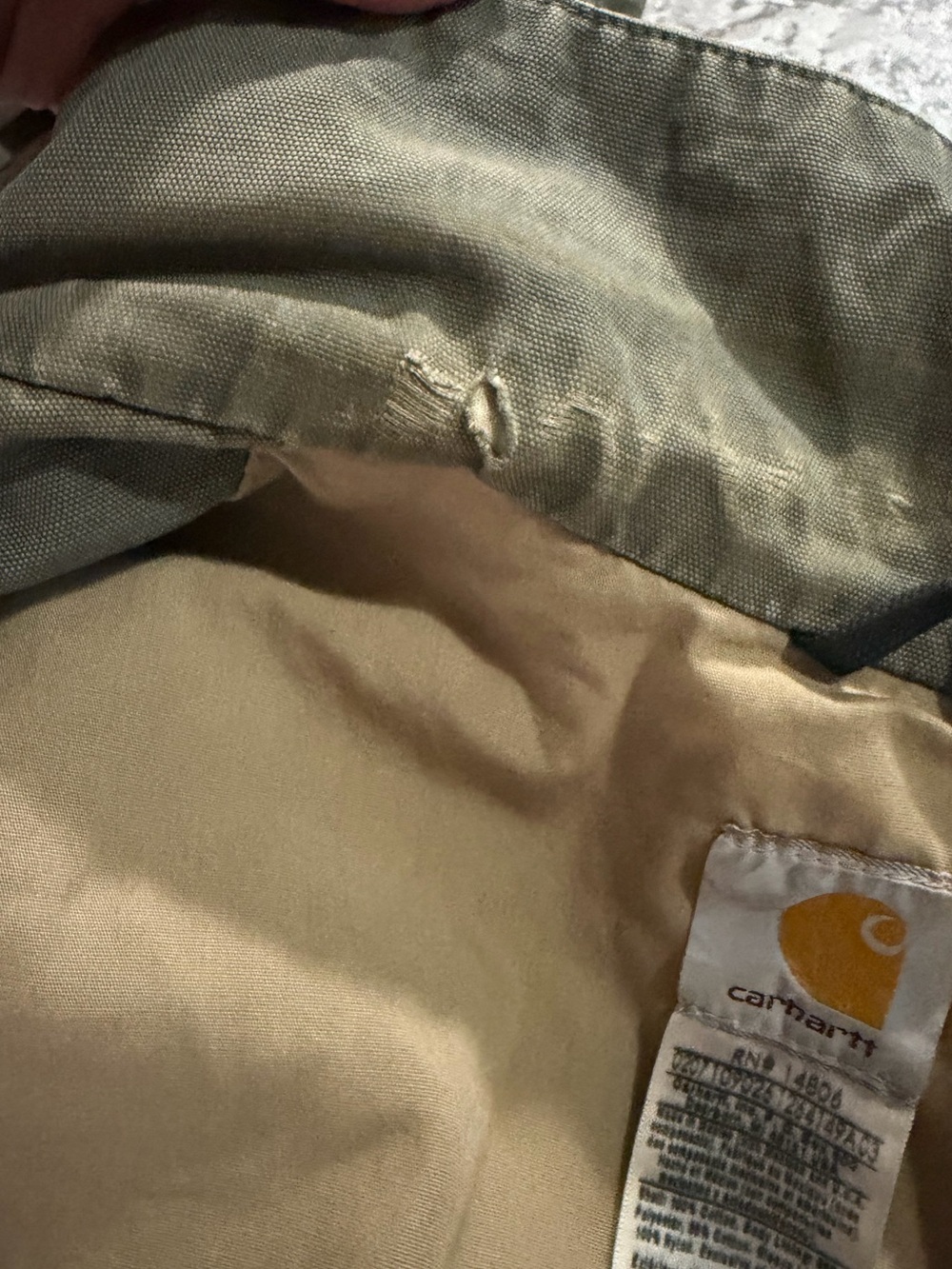 Carhartt Hamilton J169 Canvas Jacket - Picture 12 of 15